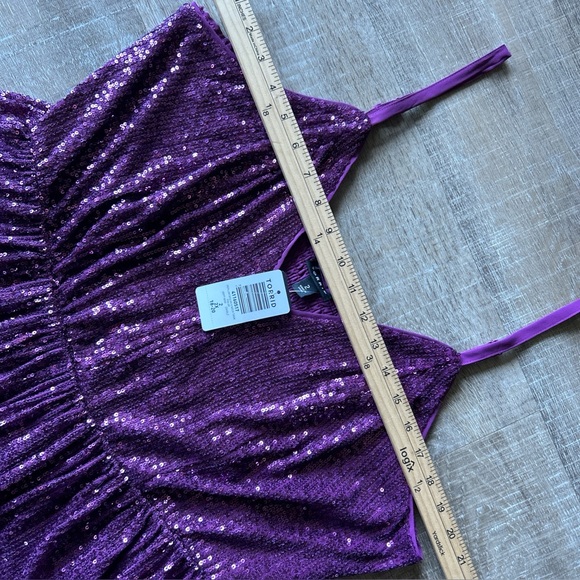 Torrid Women’s 2X Babydoll Tank Top Tunic BUNDLE of 4 Lace Sequin Smocked NWT - Picture 13 of 16